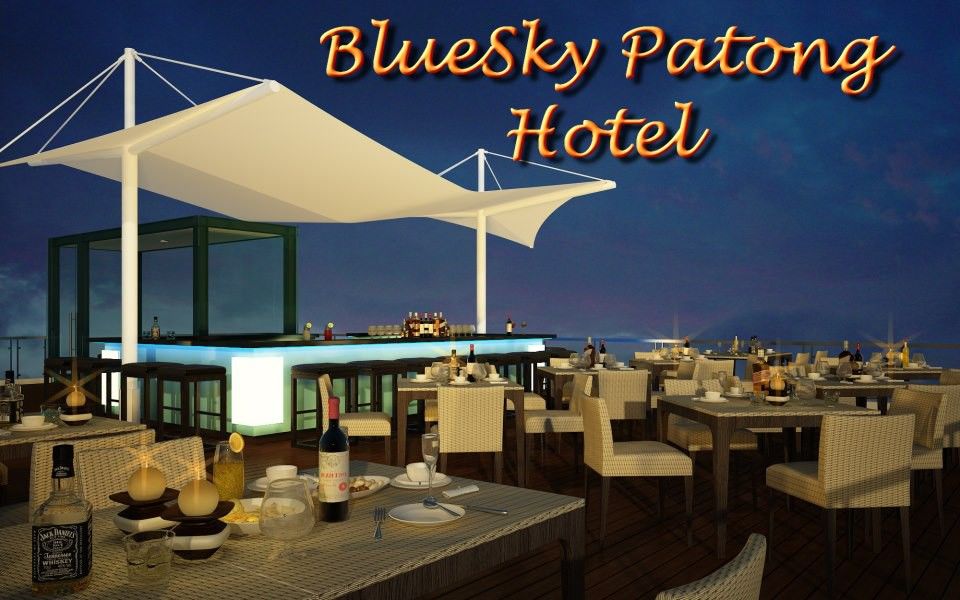 Blue Sky Patong Hotell Eksteriør bilde